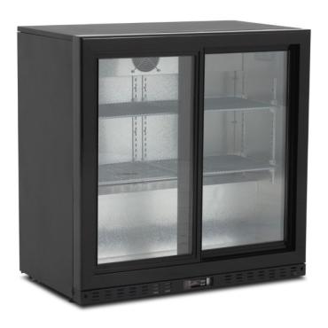 Koldbox KBC2SL Double Sliding Door Back Bar Cooler