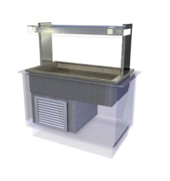 Kubus KCWHT Drop In Cold Well Self Service