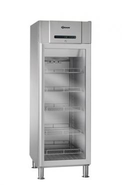 Gram Marine Compact KG 610 RH 60HZ LM 5M - Upright Refrigerator with Glass Door - 2/1 GN Deep