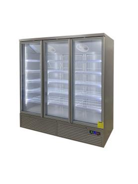 Koolmax 2000 Litre (1260 Useable) Triple Door Glass Display Chiller - KMC2000