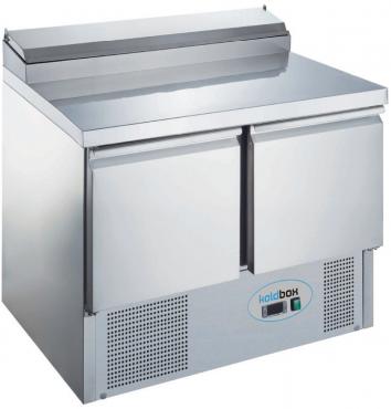 Koldbox KXCC2-SAL Commercial 2 Door Compact Gastronorm Prep Counter With Saladette