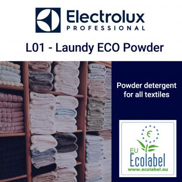 Electrolux Laundry L01 ECO Powder - For All Textiles - 15kg Bag