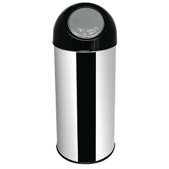 Bolero L044 Stainless Steel Bullet Bin 50Ltr