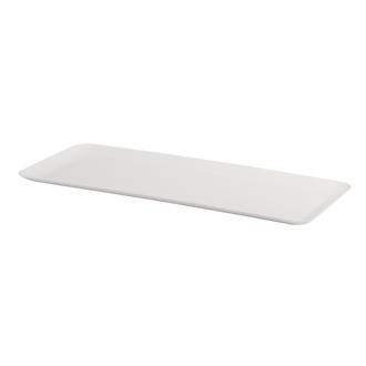L291 Rectangular White SAN Tray