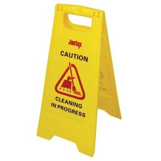 Jantex Cleaning in Progress Sign - L433