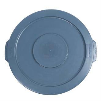 L641 Rubbermaid Brute Snap On Lid Grey 37Ltr