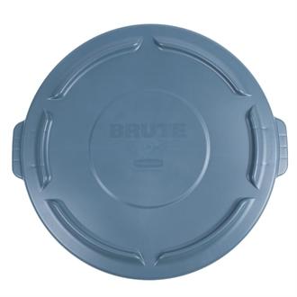 L642 Rubbermaid Brute Snap On Lid Grey 121Ltr