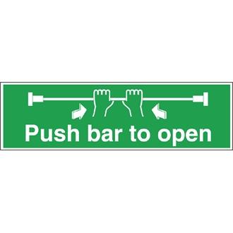 Vogue L856 Push Bar To Open Sign