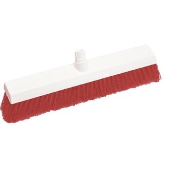 L868 SYR Hygiene Broom Head Soft Bristle Red