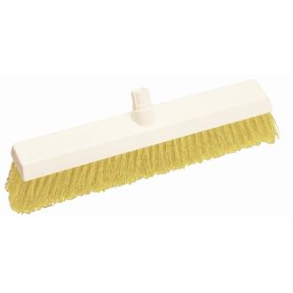 L871 SYR Hygiene Broom Head Soft Bristle Yellow