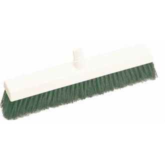 L874 SYR Hygiene Broom Head Stiff Bristle Green