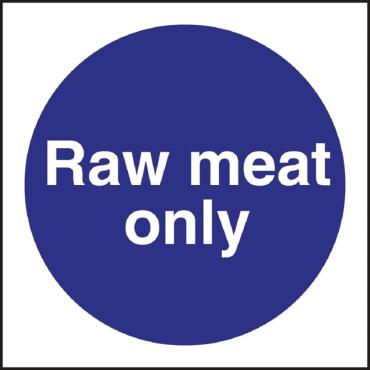 Vogue L958 Raw Meat Only Sign 