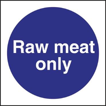 Vogue L958 Raw Meat Only Sign 