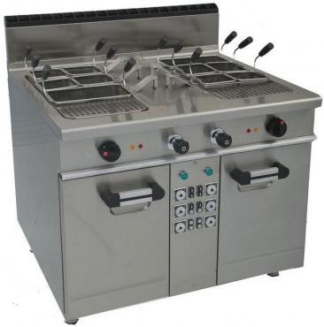 Casta L9/CPG4V2-2FP Twin Tank Gas Pasta Cooker with Automatic Basket Lift