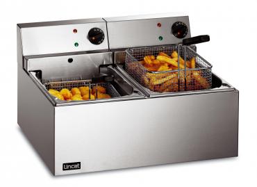 Lincat Lynx 400 LDF2 Twin Tank Electric Fryer - 8 Ltr