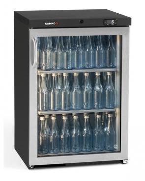 Gamko LG3/150RGCS Low Height Single Door Right Hinged Undercounter Bottle Cooler - S/S Frame