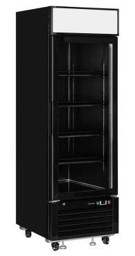 Tefcold LGC2500B Black Commercial Upright Single Door Display Refrigerator