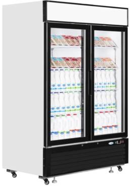 Tefcold LGC5000 Double Door Display Fridge 1108Ltr