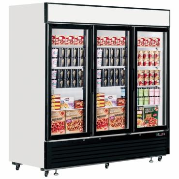 Interlevin LGF7500 2050 Litre Upright display Freezer - Triple Door