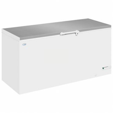 Interlevin LHF620SS Commercial Chest Freezer With Stainless Steel Lid - 607 Litre