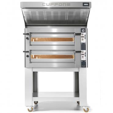 Cuppone LLKDN4352+ Donatello Twin Deck Electric Pizza Oven - 8 x 14