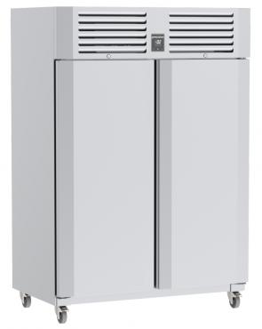 Precision LPT1401 Upright GN2/1 Stainless Steel Double Door Freezer