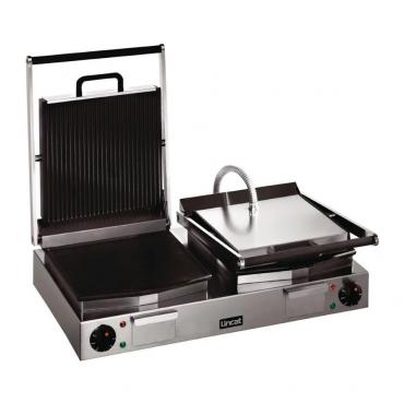 Lincat Lynx 400 LRG2 - Ribbed Top & Smooth Bottom Contact Grill