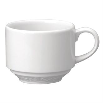 M570 Churchill Chateau Blanc Stackable Tea Cups 199ml
