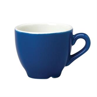 M791 Churchill New Horizons Colour Glaze Espresso Cups Blue 85ml