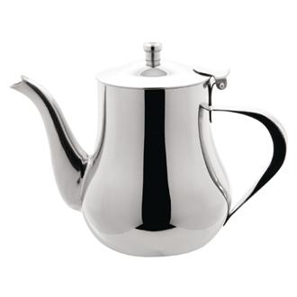 M980 Olympia Arabian Tea Pot Stainless Steel 18oz