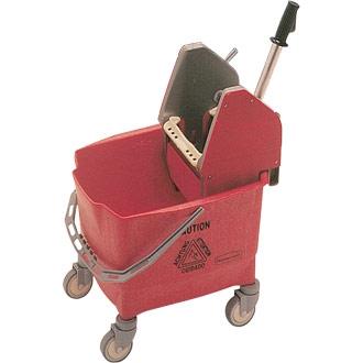 Rubbermaid M988 Mop Wringer and Bucket Red