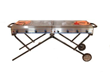 Fir Tree Magnum 8 Burner Gas BBQ