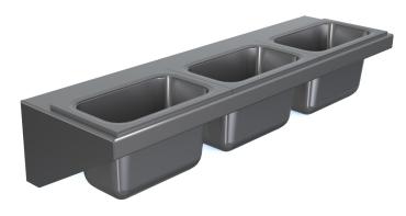 Parry Condiment Tray MB-CT for Modular Bar Units