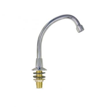 Mechline BaSix Swan Neck Fixed Spout - M-CDC90