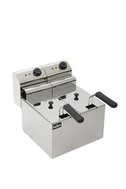 Hallco MDF55 Twin Tank / Basket Counter-top Fryer