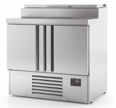 Infrico ME1000EN Commercial Refrigerated 2 Door Saladette