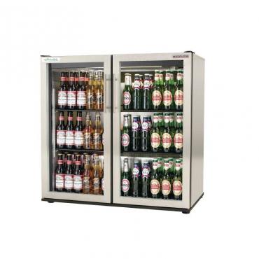 Autonumis Maxi EcoChill RWC00006 Stainless Steel Double Door Bottle Cooler