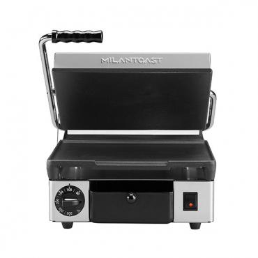 Hallco MEMT16002XNS Single Flat Non Stick Contact Grill 