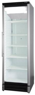 Vestfrost MF180 Glass Single Door Upright Display Freezer, 282 Litres