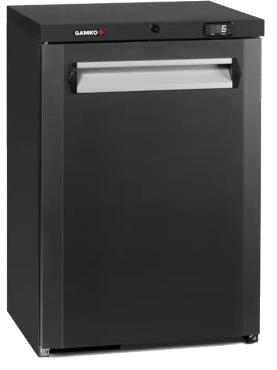 Gamko MG3/150L Solid Single Door Left Hinged Undercounter Bottle Cooler