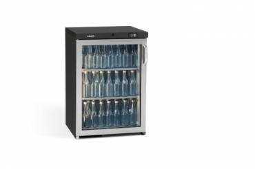 Gamko MG3/150LGCS Single Door Left Hinged Undercounter Bottle Cooler - S/S Frame