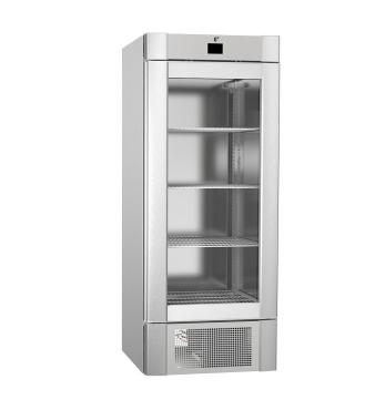 Gram Professional Maxi MIDI GR650 Stainless Steel Display Fridge