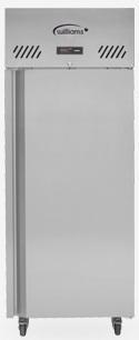 Williams MJ1-SA 620 Litre (467 Usable Litres) Stainless Steel 2/1GN Commercial Meat Fridge