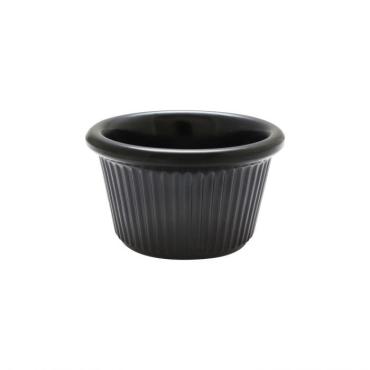 Thunder Group ML507BL1 Black Fluted Ramekin 44ml
