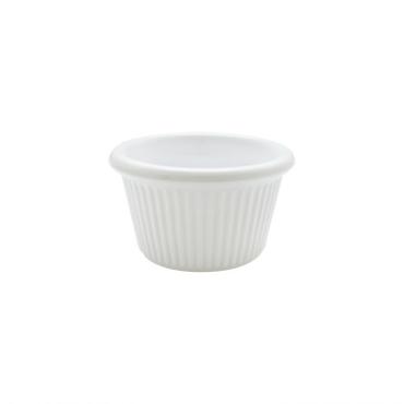 Thunder Group ML507W1 White Fluted Ramekin