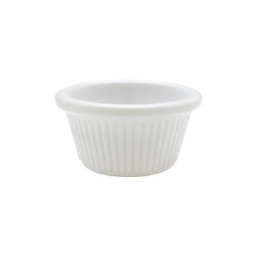 Thunder Group ML509W1 White Fluted Ramekin 60ml