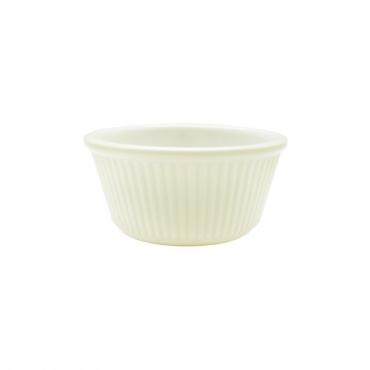 Thunder Group ML531B1 Bone Fluted Ramekin 89ml