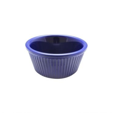 Thunder Group ML531CB1 Cobalt Blue Fluted Ramekin 89ml