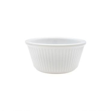 Thunder Group ML531W1 White Fluted Ramekin 89ml
