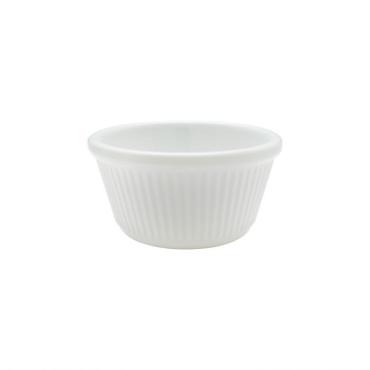 Thunder Group ML532W1 White Fluted Ramekin 118ml